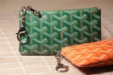 goyard keychain fake|goyard key pouch.